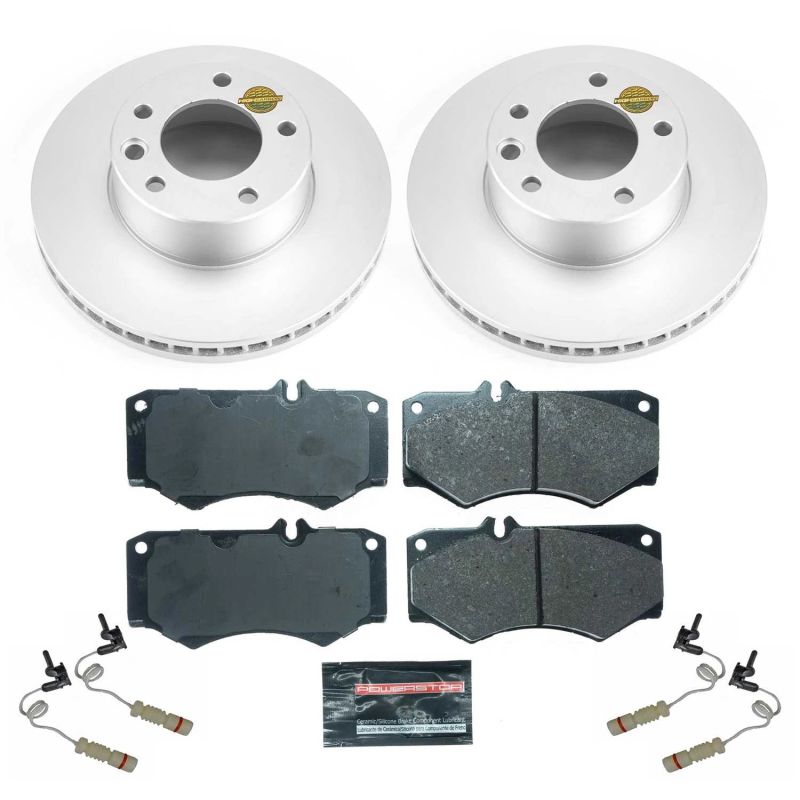 PSB Euro-Stop Kit - Power Stop 09-18 Mercedes-Benz G550 Front Euro-Stop Brake Kit
