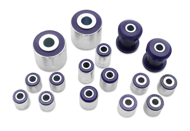 SPR Bushing Kits - SuperPro 2004 Mazda 3 i Front/Rear Vehicle Master Bushing Kit Std Alignment w/o Trailing Arm Bushing