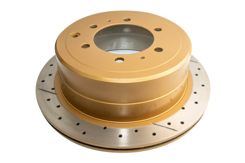 DBA Street Slot&Drill Rotors - DBA 96-97 Lexus LX450 / 8/92+ Toyota Landcruiser Rear Drilled & Slotted Street Series Rotor
