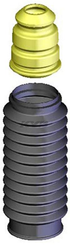 KYB Strut Boots - KYB Shocks & Struts Strut Boots Front & Rear ASUNA Sedan SE/GT 1991-93 ASUNA Sunfire 1993-94 AUDI 10