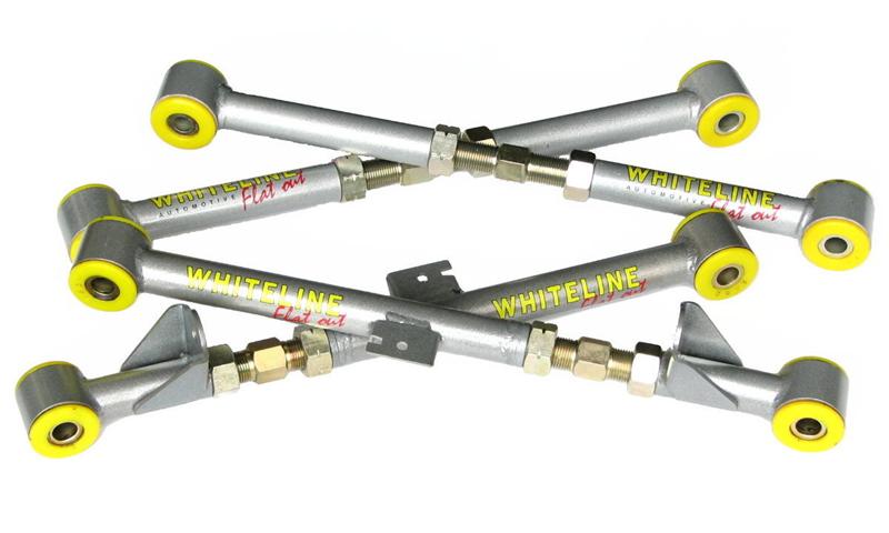 WL Control Arms - Rear - Whiteline 98-08 Subaru Legacy Liberty Rear Lower Control arm-adjust toe/camber