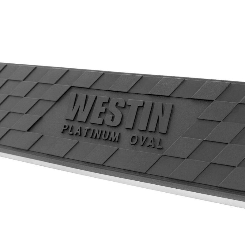 WES Nerf Bars - Platinum 4 - Westin 2010-2013 Toyota 4Runner SR5 (Excl Trail Edition) Platinum 4 Oval Nerf Step Bars - Black