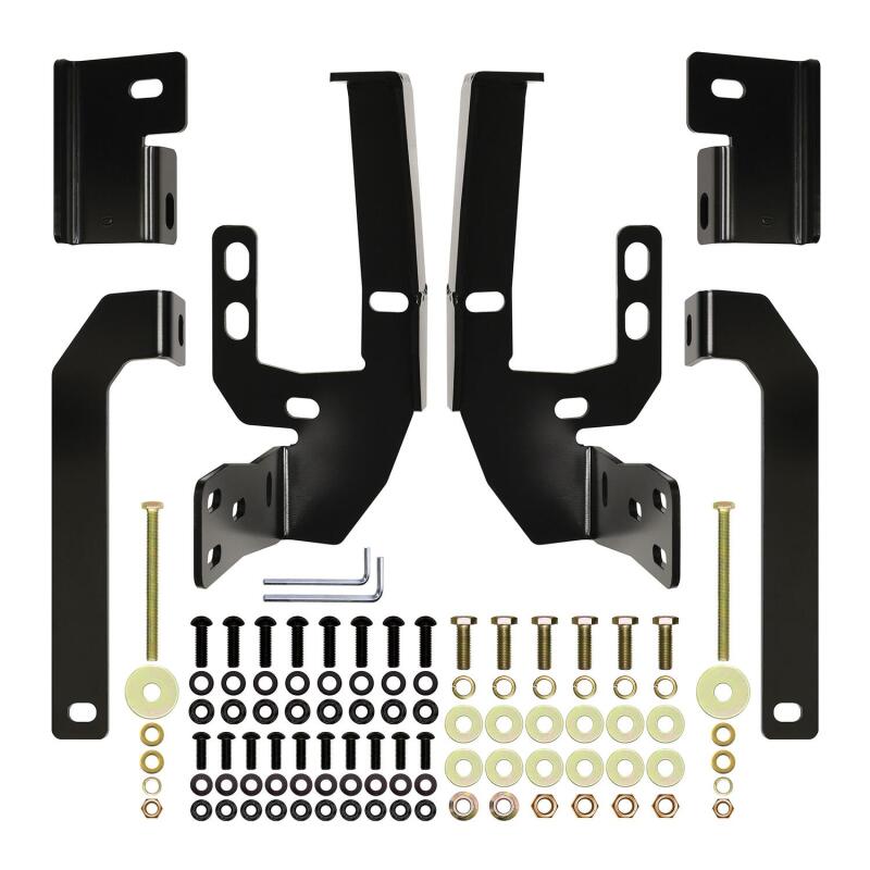 WES HDX Grille Guards - Westin 16-22 Toyota Tacoma HDX Modular Grille Guard - Black