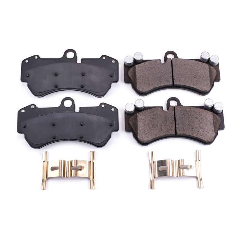 PSB Z17 Evolution Brake Pads - Power Stop 17-18 Mercedes-Benz G550 Front Z17 Evolution Ceramic Brake Pads w/Hardware