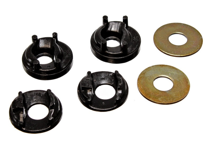 ES Motor Mounts - Black - Energy Suspension 95-99 Mitsubishi Eclipse FWD/AWD Black Motor Mount Inserts (2 Torque Mount Positio