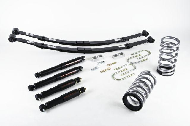 BT Lowering Kit w ND2 Shocks - Belltech LOWERING KIT 94-03 S10/15 PU W/ND2