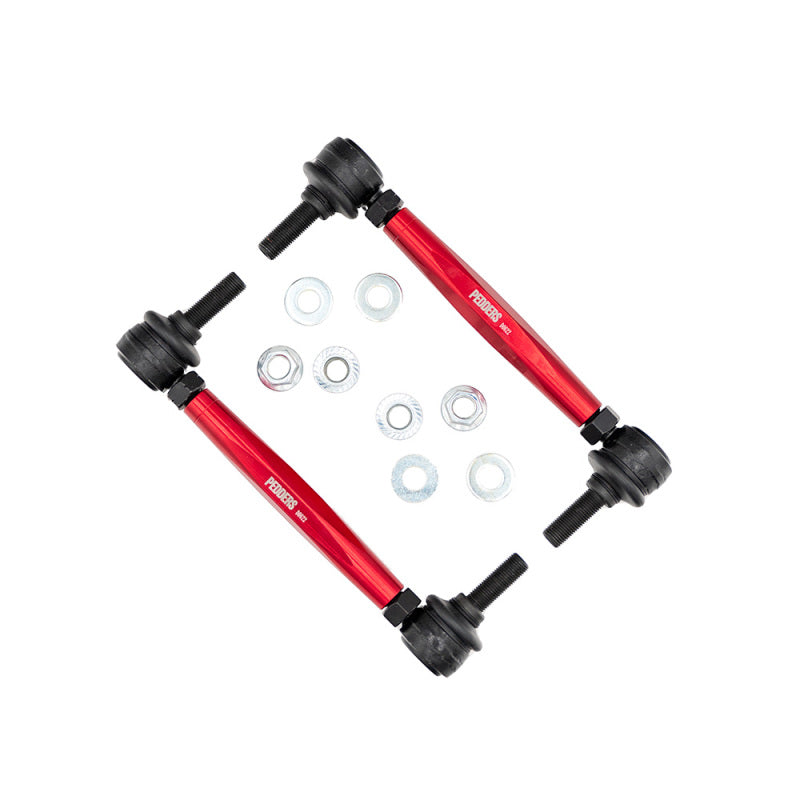 PED Endlinks - Pedders 15-22 S550 Mustang Adjustable Endlink Kit Front