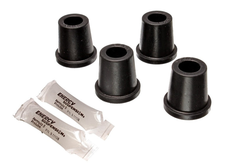 ES Cntrl Arm Bushings - Black - Energy Suspension 87-96 Mitsubishi 2WD PU / 79-93 Dodge D-50 PU Black Front Control Arm Bushing Set