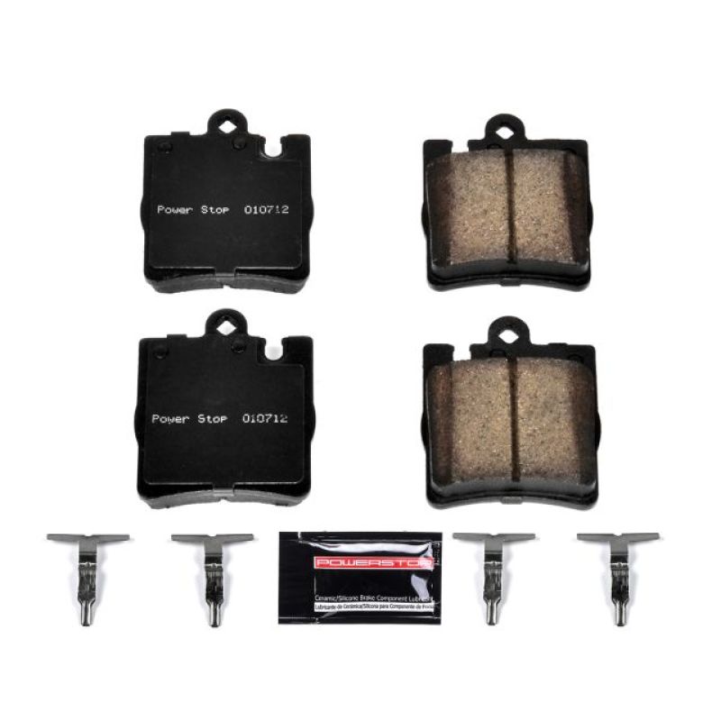 PSB Z23 Evolution Brake Pads - Power Stop 03-07 Mercedes-Benz C230 Rear Z23 Evolution Sport Brake Pads w/Hardware