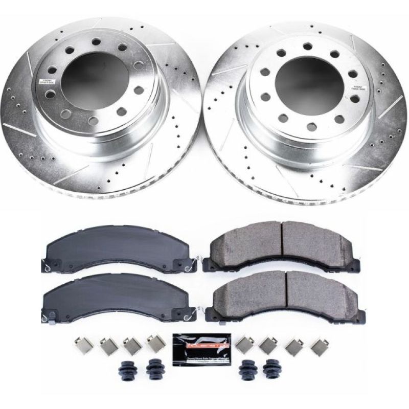 PSB Evolution Drill/Slot Rotor - Power Stop 11-18 Ram 5500 Front Z23 Evolution Brake Kit