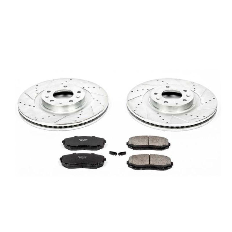 PSB Z23 Evolution Kit - Power Stop 07-15 Mazda CX-9 Front Z23 Evolution Sport Brake Kit