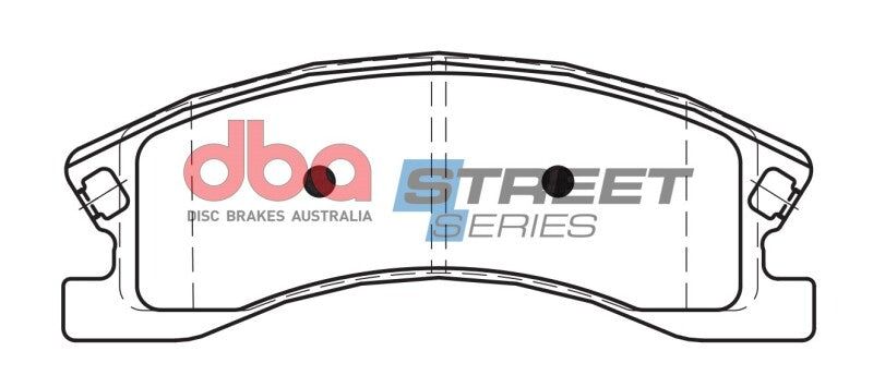 DBA Street Series Brake Pads - DBA 99-04 Jeep Grand Cherokee Street Series Front Brake Pads