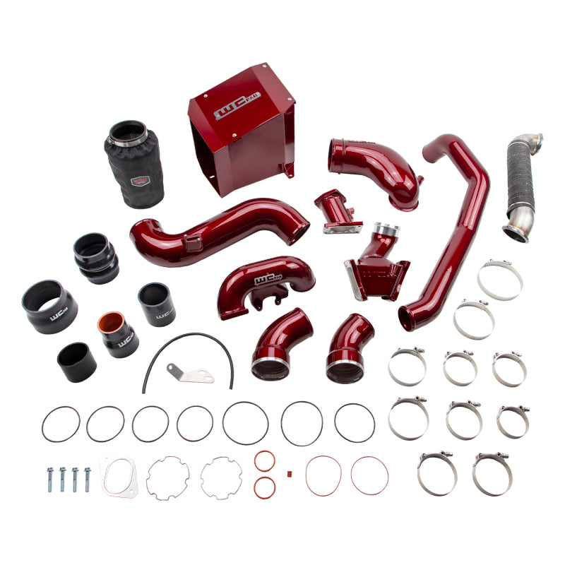 WCF Intake Bundle Kit - Wehrli 07.5-2010 Chevrolet 6.6L Duramax LMM Stage 3 High Flow Bundle Kit - Gun Metal