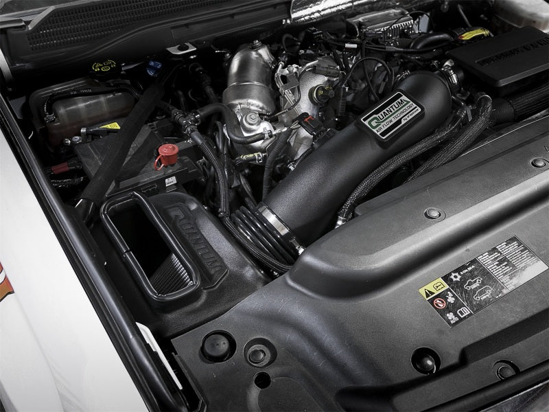 AFE Quantum Intakes - aFe Quantum Pro DRY S Cold Air Intake System 17-18 GM/Chevy Duramax V8-6.6L L5P - Dry