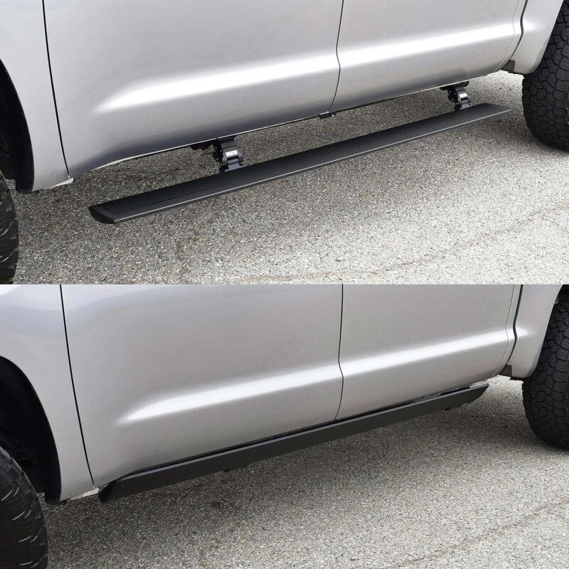 WES Running Boards - Pro-e - Westin 07-21 Toyota Tundra CrewMax Pro-e Electric Running Boards - Textured Black