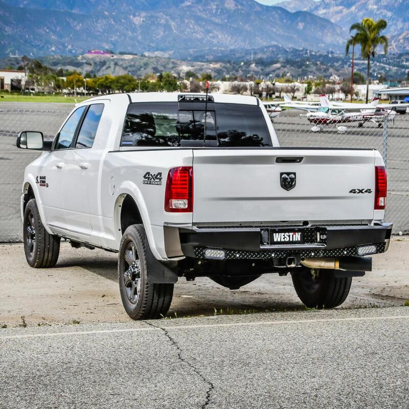 WES HDX Rear Bumpers - Westin 09-18 Ram 1500 HDX Bandit Rear Bumper - Black