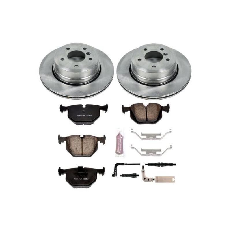 PSB Autospecialty Kit - Power Stop 06-07 BMW 525xi Rear Autospecialty Brake Kit
