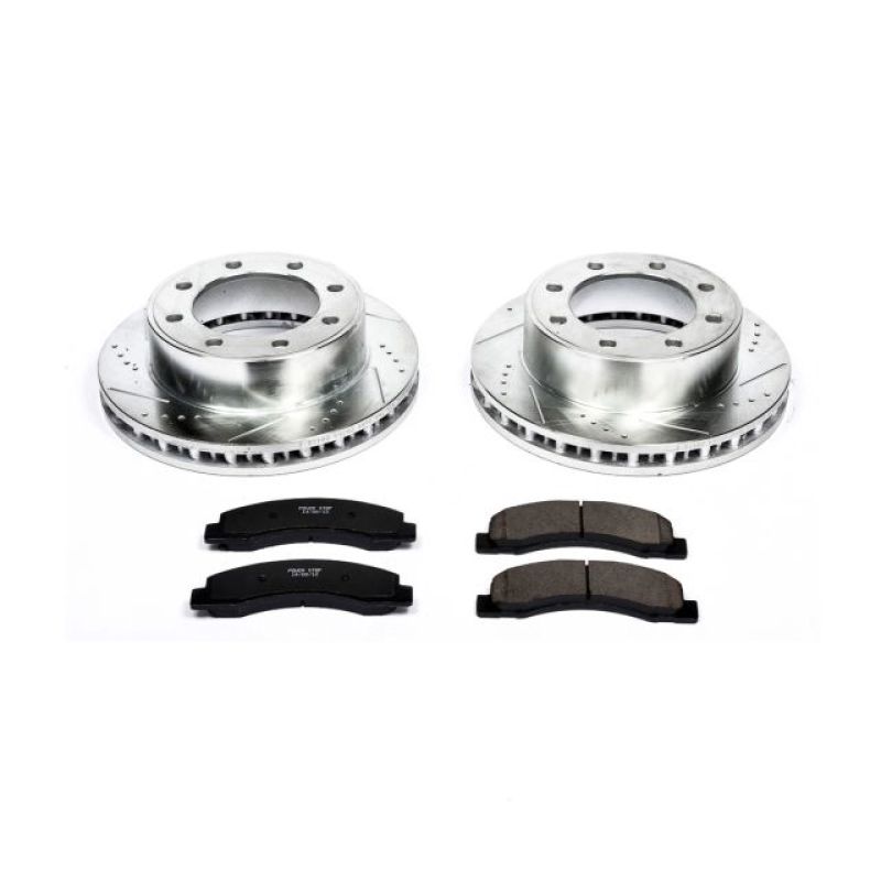 PSB Z23 Evolution Kit - Power Stop 00-05 Ford Excursion Front Z23 Evolution Sport Brake Kit