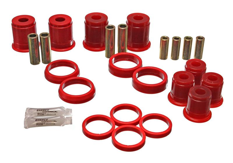 ES Cntrl Arm Bushings - Red - Energy Suspension 93-98 Jeep Grand Cherokee Red Frt Control Arm Bushings-Must reuse OEM Outer Shells