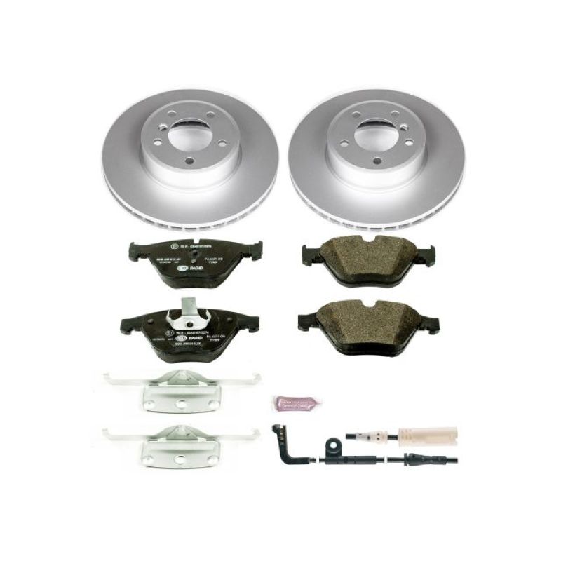 PSB Euro-Stop Kit - Power Stop 04-06 BMW 525i Front Euro-Stop Brake Kit
