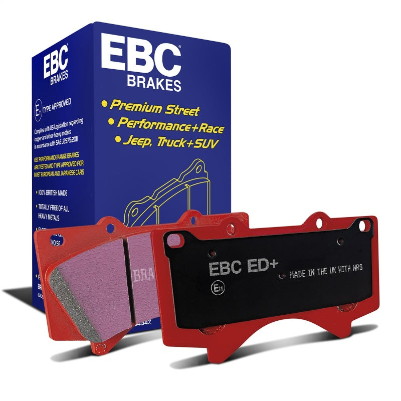 EBC Extra Duty Brake Pad Sets - EBC 2018+ Dodge Durango SRT 6.4L Extra Duty Front Brake Pads