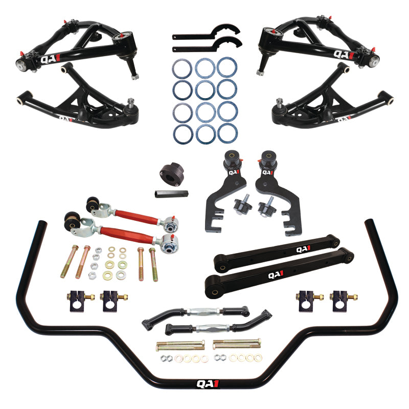 QAP Control Arms - QA1 68-72 GM A-Body Level 2 Drag Kit 2.0 w/o Shocks