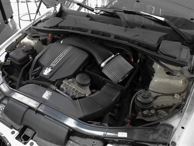 AFE Magnum FORCE Stage-2 Cold Air Intakes - aFe Magnum FORCE Stage-2 Pro DRY S Cold Air Intake System 11-13 BMW 335i/xi (E9x) L6 3.0L (t) N55