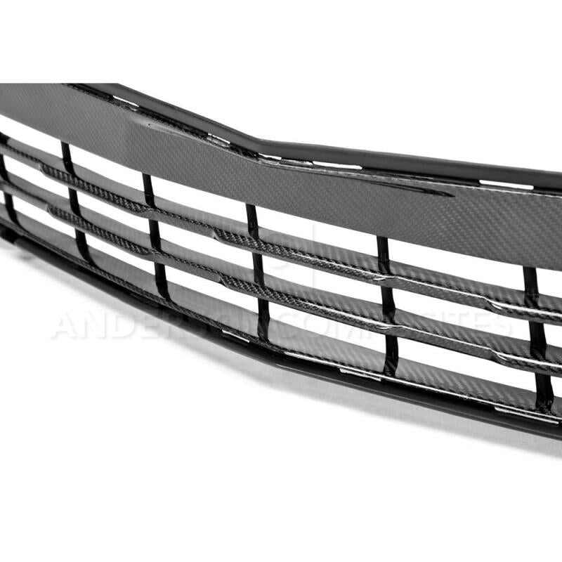 AND Front Grilles - Anderson Composites 14-15 Chevrolet Camaro SS / 1LE / Z28 Front Lower Grille
