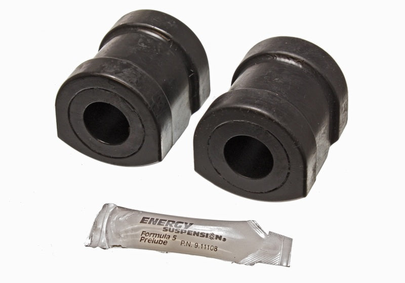 ES Sway Bar Bushings - Black - Energy Suspension 92-99 BMW 318I/325i/328I Black 24mm Front Sway Bar Frame Bushings
