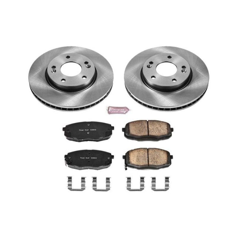 PSB Autospecialty Kit - Power Stop 10-13 Kia Forte Front Autospecialty Brake Kit