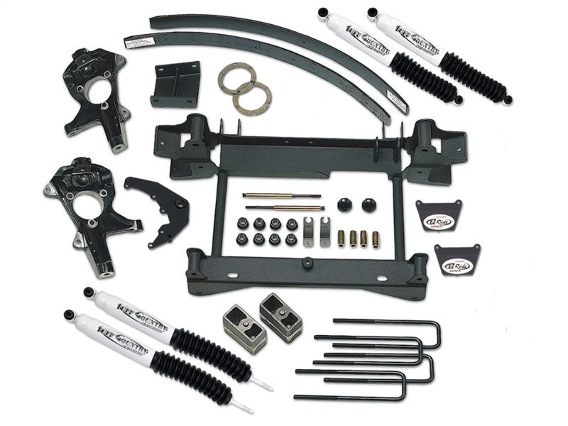 TUF Lift Kits - Tuff Country 2006 Silverado 1500 4X4 4in Lift Kt (w/1-Pc Sub Frm w/o Fcty Air Ride Shock SX8000)