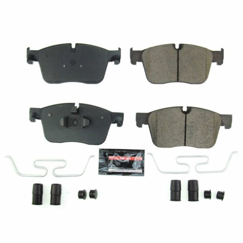 PSB Z23 Evolution Brake Pads - Power Stop 17-19 Jaguar F-Pace Front Z23 Evolution Sport Brake Pads w/Hardware