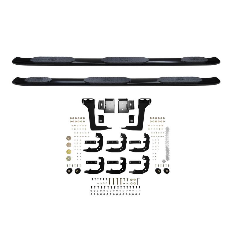 WES Nerf Bars - PRO TRAXX 5 - Westin 2019 Ram 1500 Crew Cab w/ 6.5ft Bed PRO TRAXX 5 W2W Oval Nerf Step Bars - Black