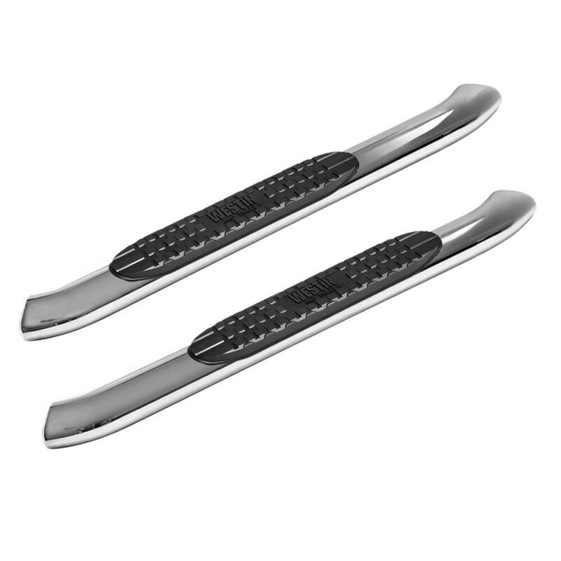 WES Nerf Bars - PRO TRAXX 4 - Westin 18-22 Jeep Wrangler JL 2dr PRO TRAXX 4 Oval Nerf Step Bars - SS