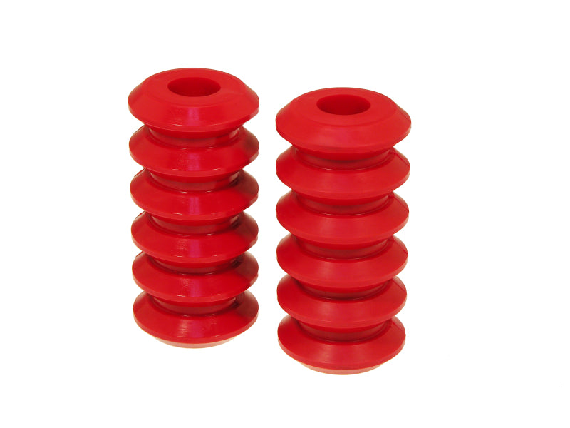 PRO Coil Spring Isolator - Red - Prothane Universal Coil Spring Inserts - 7.5in High - Red