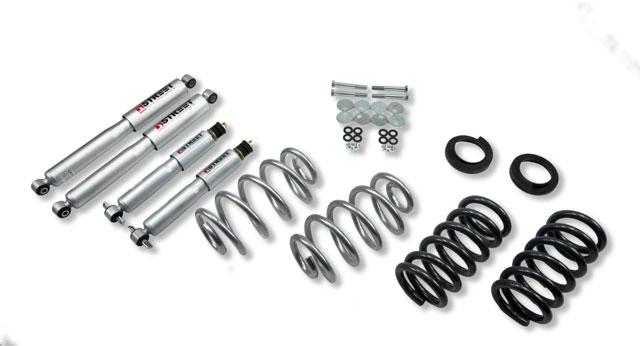 BT Lower Kit w SP Shocks - Belltech LOWERING KIT WITH SP SHOCKS