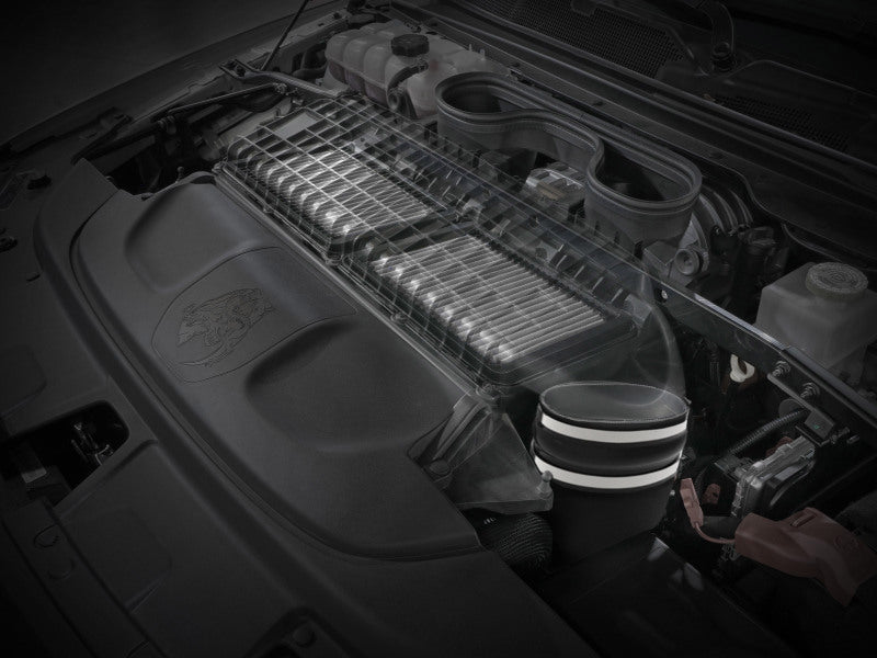 AFE Super Stock Induction System - aFe 21-23 Ram 1500 TRX HEMI V8 6.2L (sc) Super Stock Induction System w/ Pro DRY S Filters