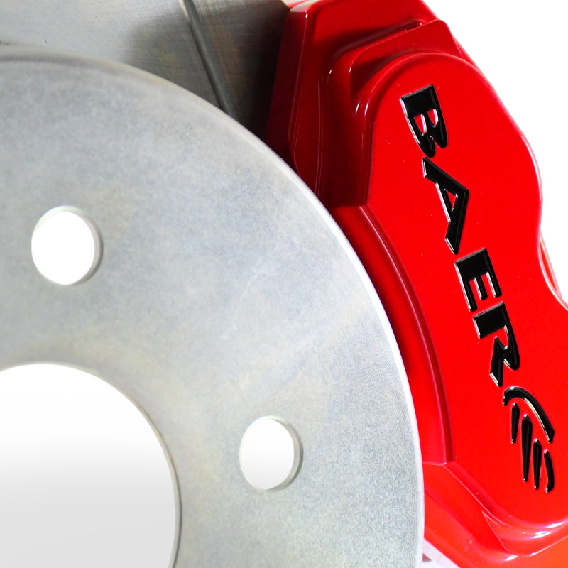 BAE SS4 Brake Kits - Baer Brakes 20-25 Jeep Gladiator 13in SS4 Rear SZ Brake Kit - Hugger Orange