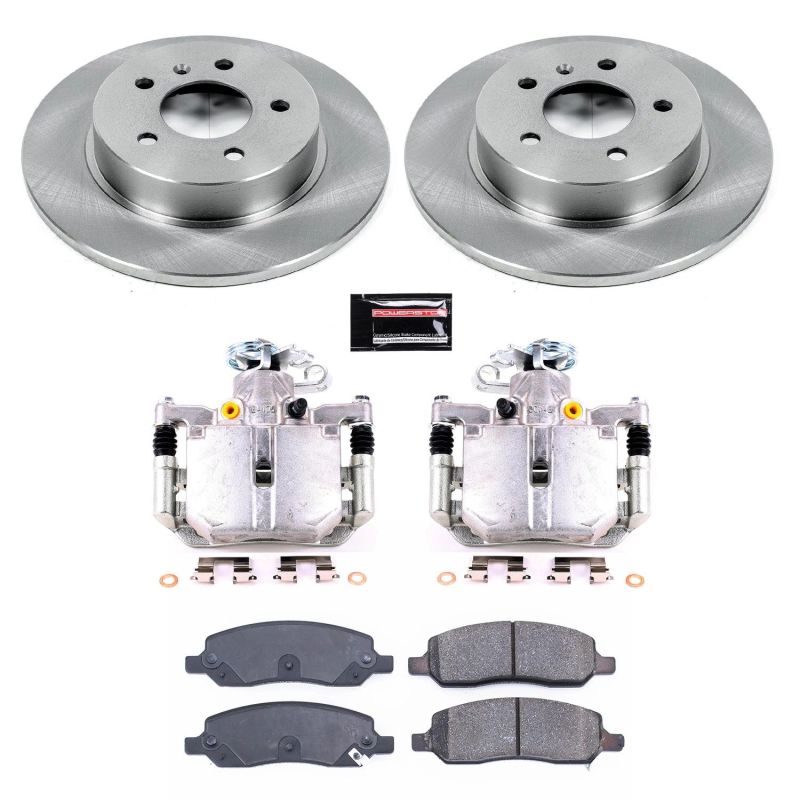 PSB Autospecialty Kit w/Cals - Power Stop 06-11 Buick Lucerne Rear Autospecialty Brake Kit w/Calipers