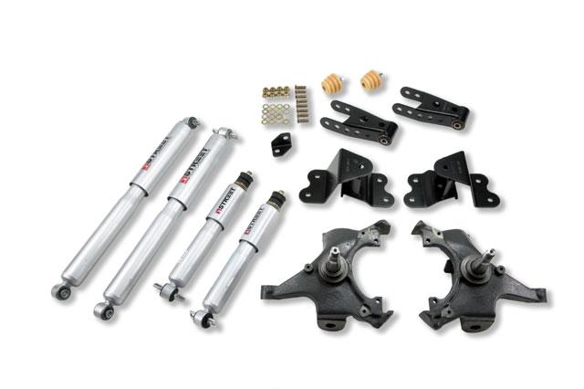BT Lower Kit w SP Shocks - Belltech LOWERING KIT WITH SP SHOCKS