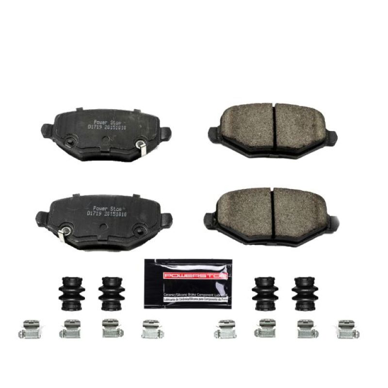 PSB Z23 Evolution Brake Pads - Power Stop 12-16 Chrysler Town & Country Rear Z23 Evolution Sport Brake Pads w/Hardware
