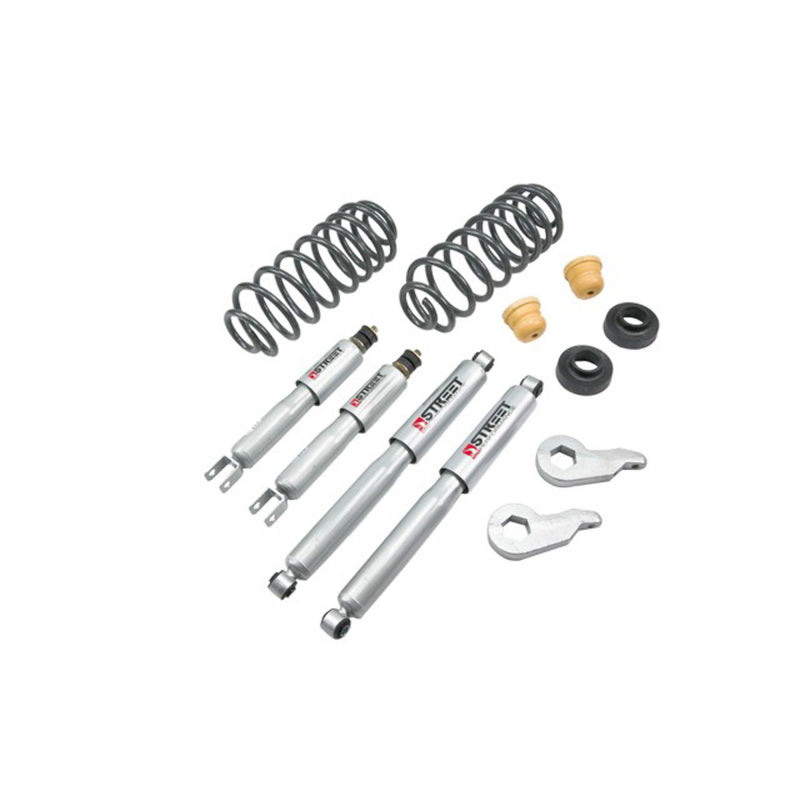 BT Lower Kit w SP Shocks - Belltech LOWERING KIT WITH SP SHOCKS