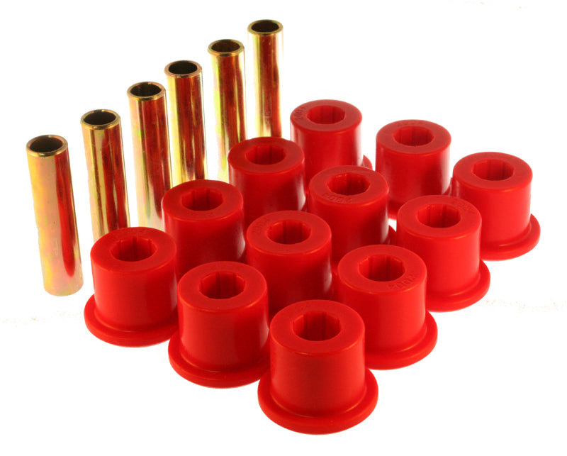 ES Spring/Shackle Bush - Red - Energy Suspension GM 2 & 4 X Rear Spring Bushing - Red