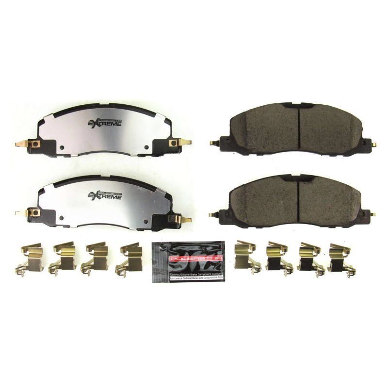 PSB Z36 Truck & Tow Brake Pads - Power Stop 20-21 Ford Explorer Front Z36 Truck & Tow Brake Pads w/Hardware