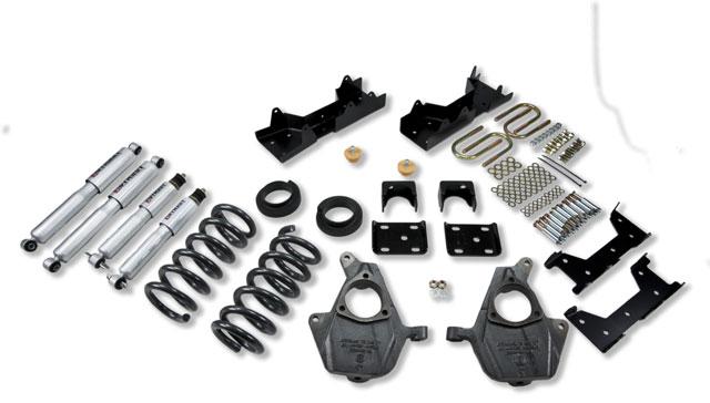 BT Lower Kit w SP Shocks - Belltech LOWERING KIT WITH SP SHOCKS