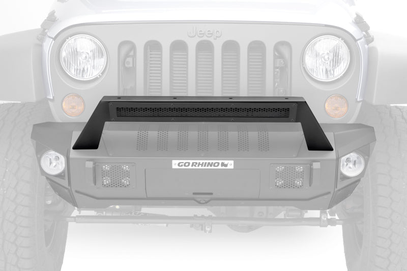 GOR Trailine Bumper - Go Rhino 07-20 Jeep Wrangler JL/JLU/JK/JKU/Gladiator JT Trailline 20 Light Mount Bar