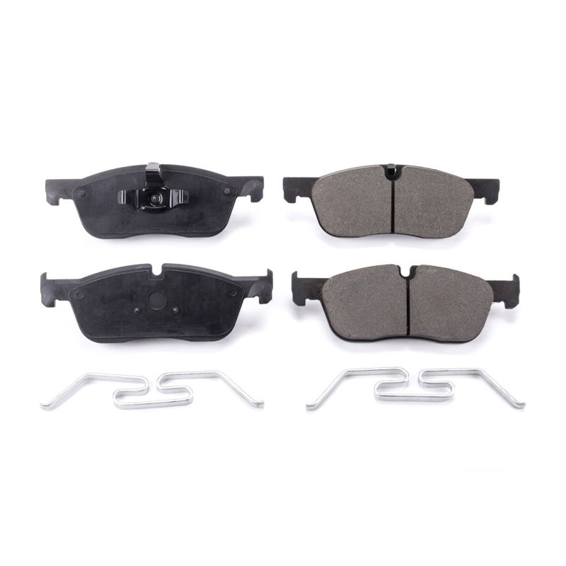 PSB Z17 Evolution Brake Pads - Power Stop 17-19 Jaguar F-Pace Front Z17 Evolution Ceramic Brake Pads w/Hardware