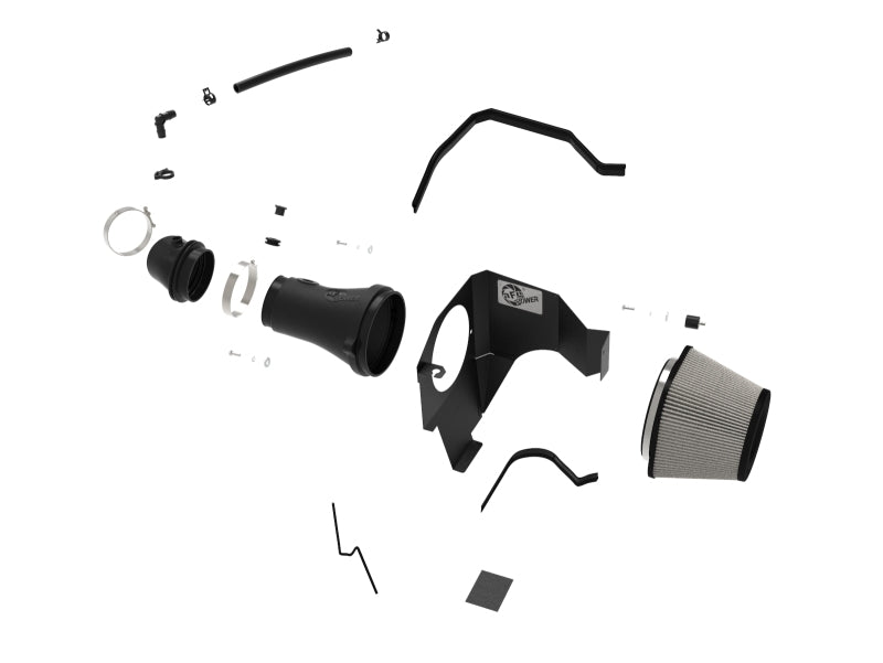 AFE Magnum FORCE Stage-2XP Cold Air Intakes - aFe Magnum FORCE Stage-2XP Cold Air Intake System w/Pro DRY S - Media Black