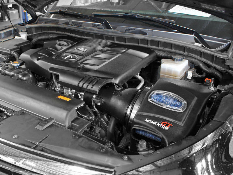AFE Momentum GT Cold Air Intakes - aFe MagnumFORCE Intakes Pro 5 R 13-15 Nissan Patrol V8 5.6L