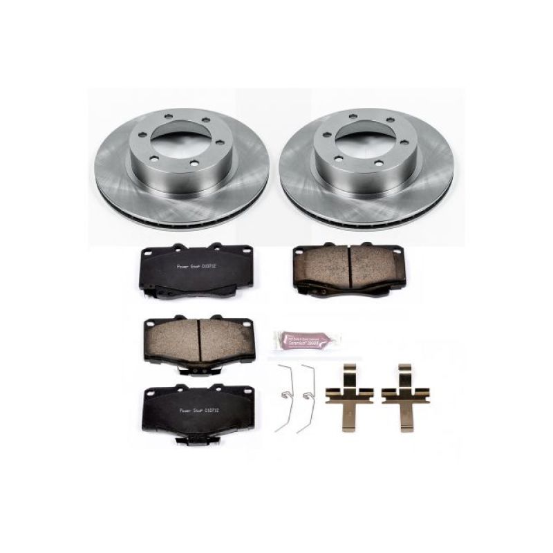 PSB Autospecialty Kit - Power Stop 95-02 Toyota 4Runner Front Autospecialty Brake Kit